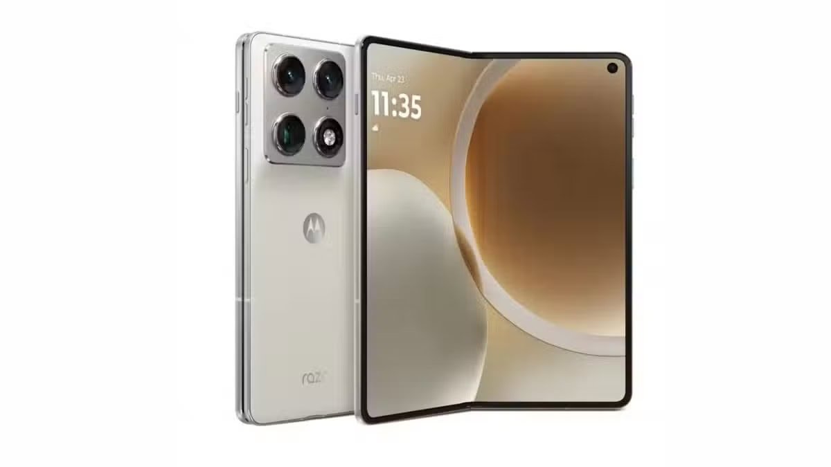 Motorola’s Wide Foldable Leaks With Slim Design and Creaseless Display
